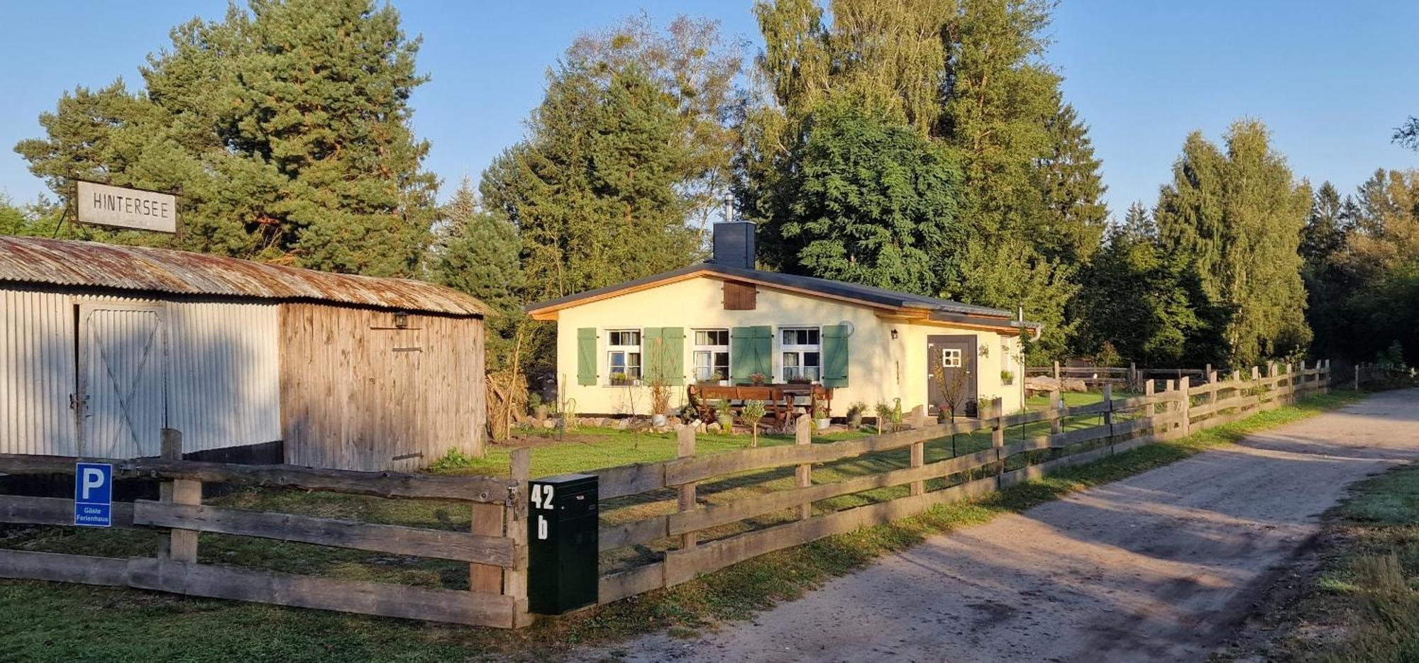 Ferienhaus Am Haff Hintersee 외부 사진